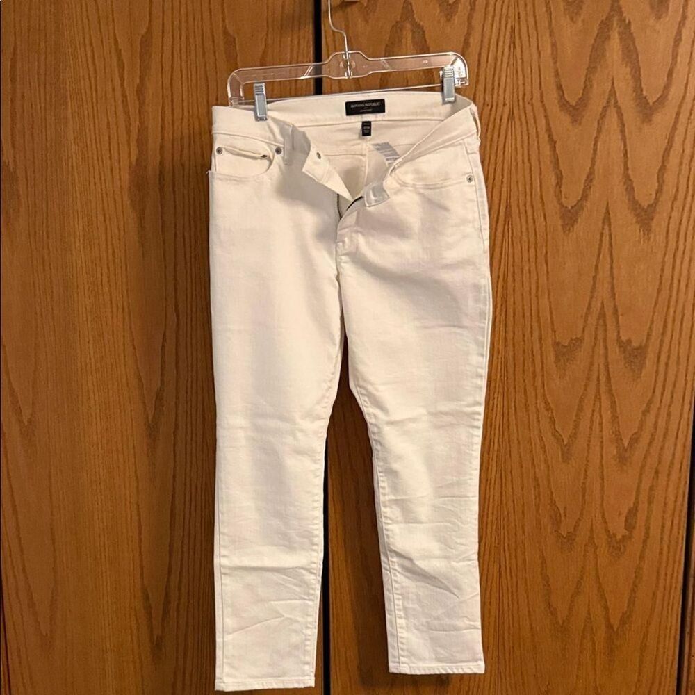 Banana-republic Women's White Jeans